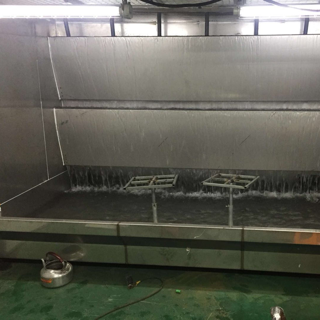 不锈钢水帘喷漆柜